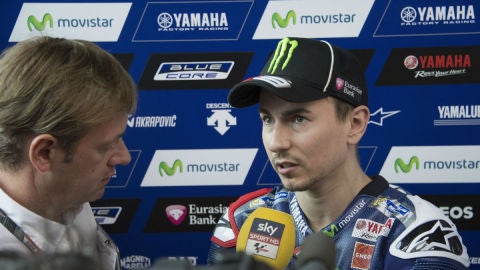 Jorge Lorenzo, piloto de Yamaha