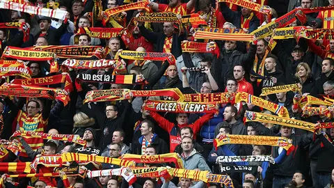 La afición del Lens La afición del Lens
