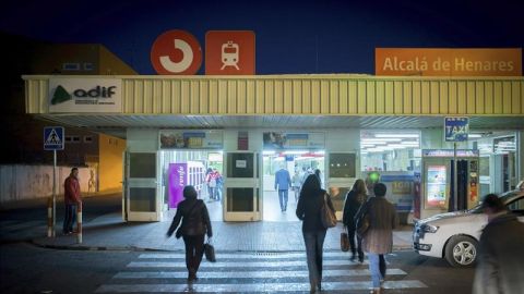 La estaci&oacute;n de Cercan&iacute;as de Renfe de Alcal&aacute; de Henares