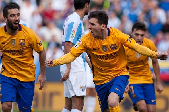 El Barcelona sufre, pero saca adelante el partido ante un buen Málaga El Barcelona sufre, pero saca adelante el partido ante un buen Málaga