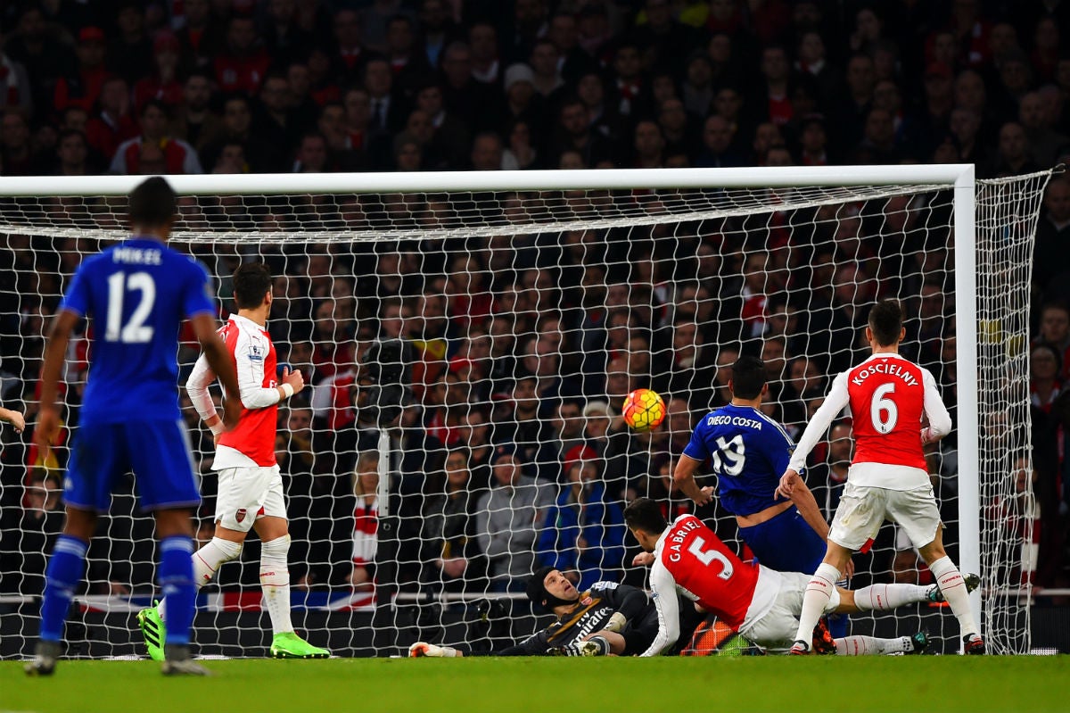Diego Costa decide el derbi de Londres ante el Arsenal Diego Costa decide el derbi de Londres ante el Arsenal