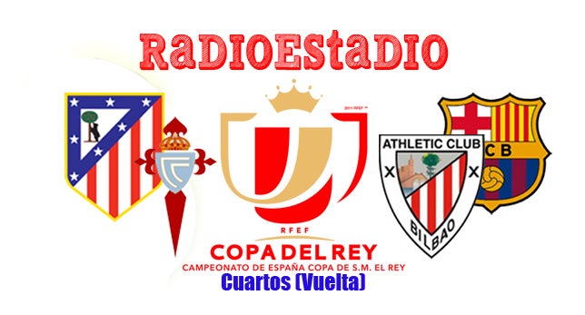 Escucha en directo el Atlético de Madrid - Celta y el Barcelona - Athletic en Radioestadio Escucha en directo el Atlético de Madrid - Celta y el Barcelona - Athletic en Radioestadio