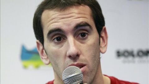 Diego God&iacute;n, defensa del Atl&eacute;tico de Madrid