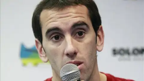 Diego Godín, defensa del Atlético de Madrid Diego Godín, defensa del Atlético de Madrid