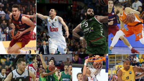 Los participantes de la Copa del Rey de Baloncesto