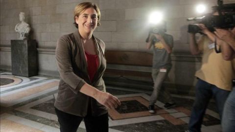 La alcaldesa de Barcelona, Ada Colau