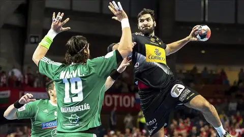 Jorge Maqueda, en acción ante el húngaro Nagy Jorge Maqueda, en acción ante el húngaro Nagy