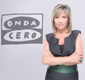 Julia Otero con logo de Onda Cero para iTtunes Julia Otero con logo de Onda Cero para iTtunes