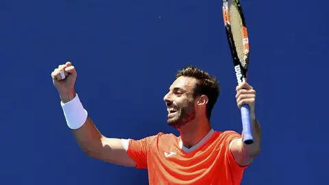 Marcel Granollers celebra su victoria en el Open de Australia Marcel Granollers celebra su victoria en el Open de Australia