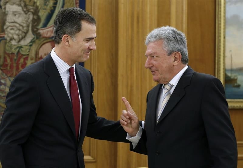 El Rey comienza este lunes una nueva ronda de consultas con el diputado de Nueva Canarias El Rey comienza este lunes una nueva ronda de consultas con el diputado de Nueva Canarias