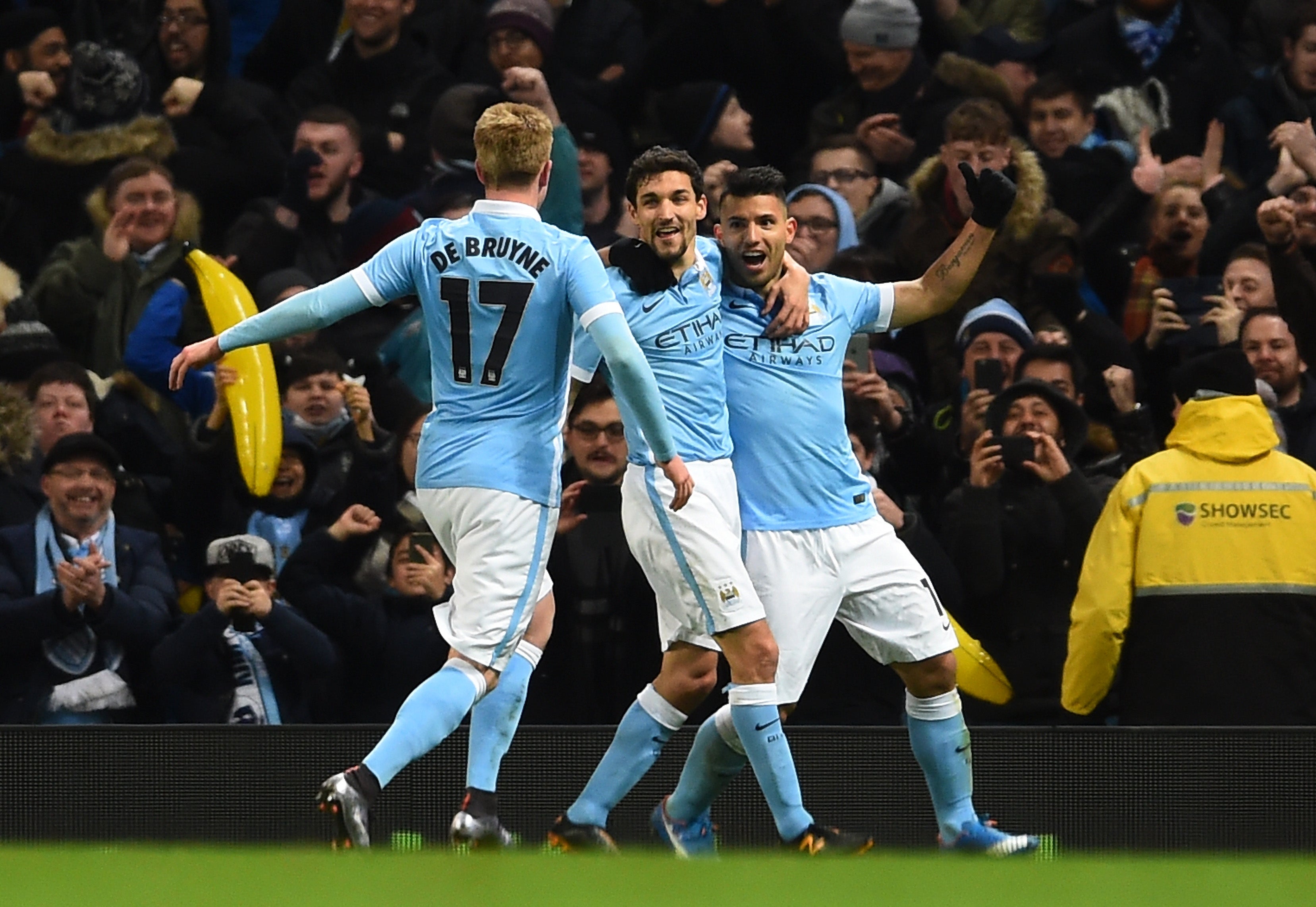 El Manchester City gana al Everton y será el rival del Liverpool en la final de la Copa inglesa El Manchester City gana al Everton y será el rival del Liverpool en la final de la Copa inglesa