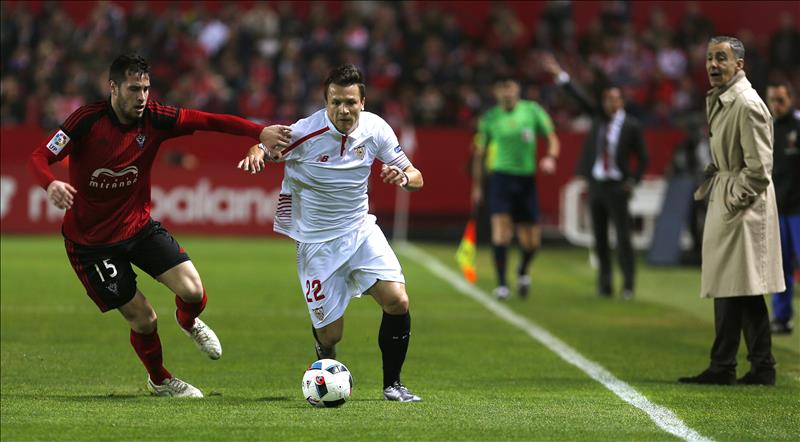 El Mirandés se aferra a la épica para intentar sorprender al Sevilla El Mirandés se aferra a la épica para intentar sorprender al Sevilla