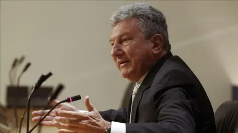 El diputado de Nueva Canarias, Pedro Quevedo, tras su reunión con el Rey El diputado de Nueva Canarias, Pedro Quevedo, tras su reunión con el Rey