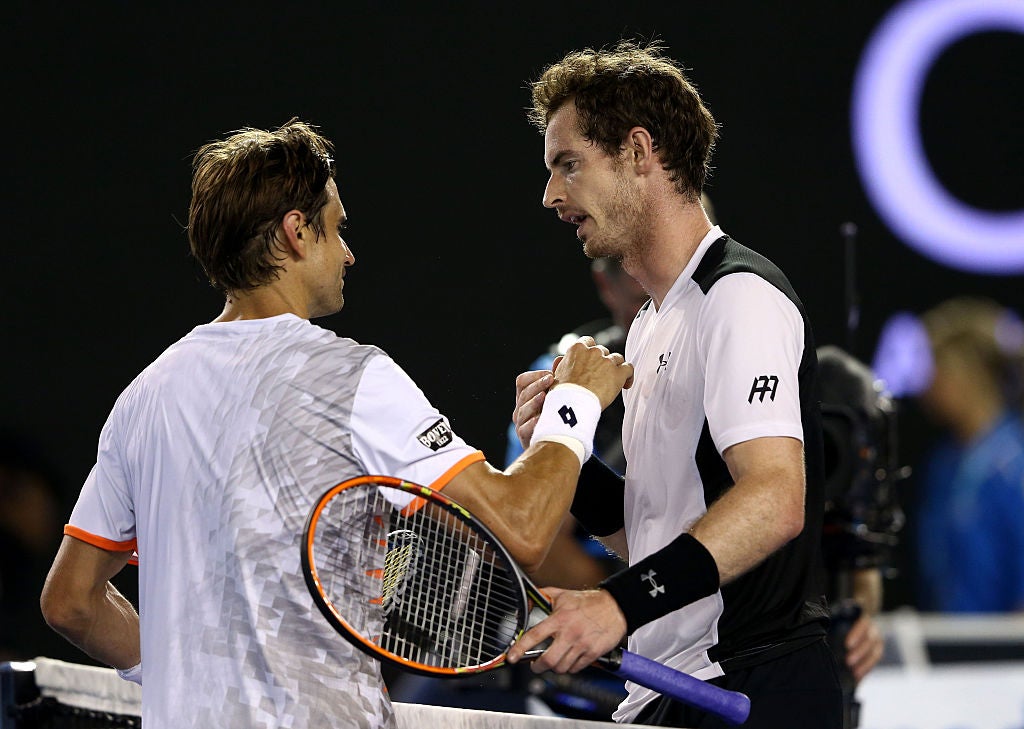 Andy Murray deja sin semifinal a David Ferrer Andy Murray deja sin semifinal a David Ferrer