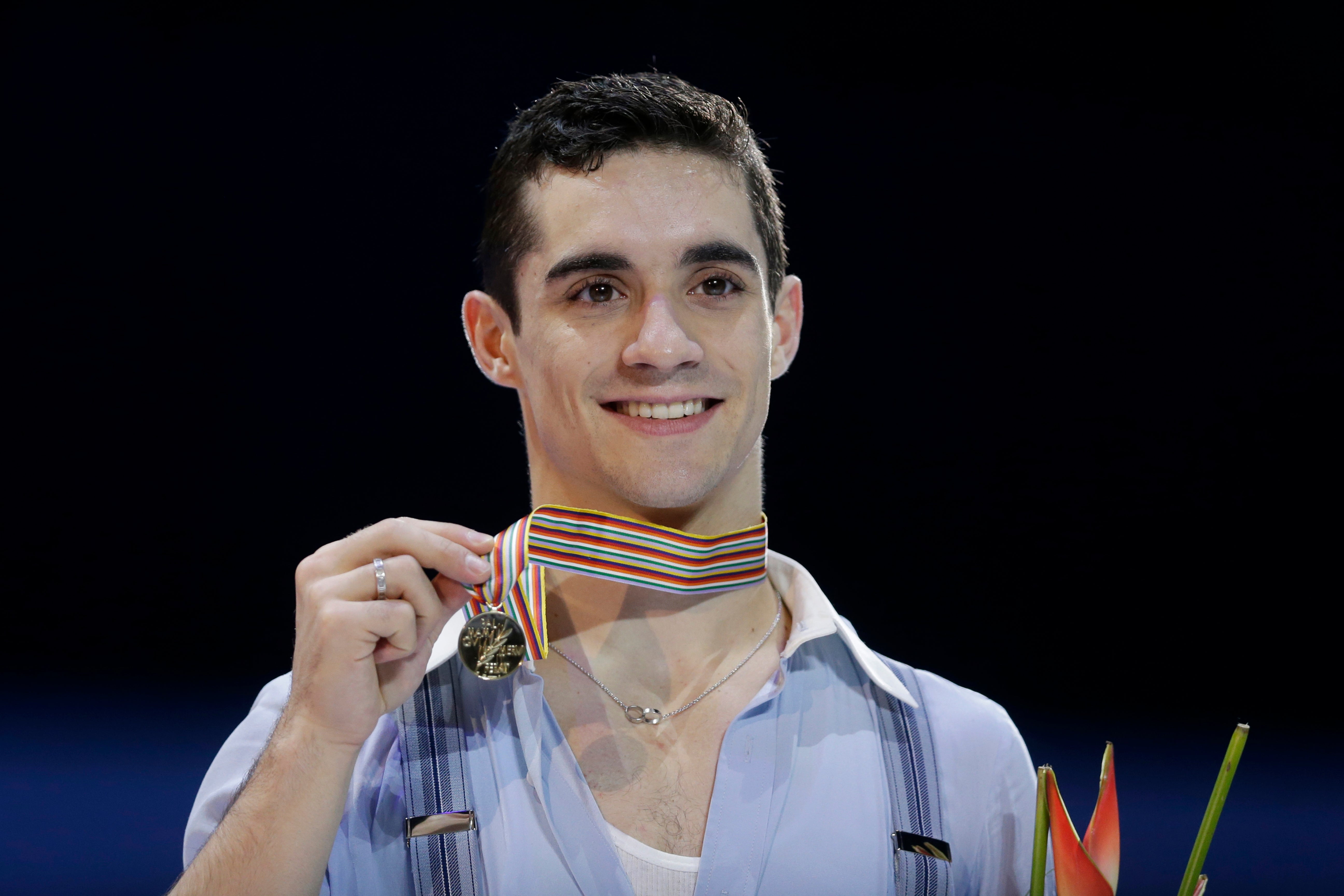 Javier Fernández: "Tengo que seguir trabajando y espero renovar el título mundial" Javier Fernández: "Tengo que seguir trabajando y espero renovar el título mundial"