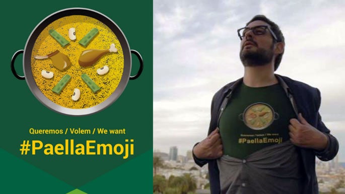 Eugeni Alemany: "La paella ya es candidata a Emoji mundial" Eugeni Alemany: "La paella ya es candidata a Emoji mundial"