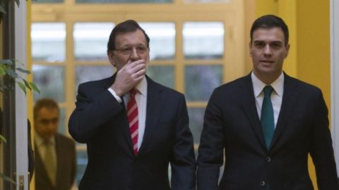 rajoy y s&aacute;nchez