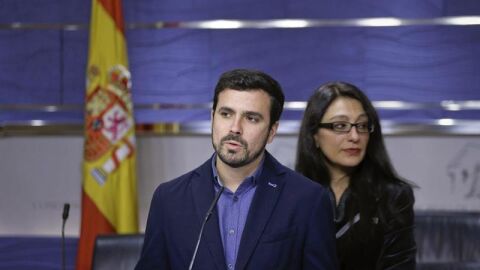 El l&iacute;der de IU, Alberto Garz&oacute;n
