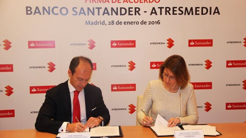 Banco Santander y Atresmedia firman un acuerdo para apoyar el acceso de los estudiantes al mundo laboral