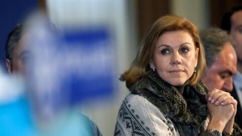 La secretaria general del PP, Mar&iacute;a Dolores de Cospedal