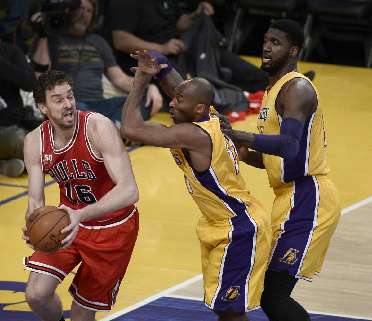 Lección de Gasol en el triunfo de los Bulls sobre los Lakers Lección de Gasol en el triunfo de los Bulls sobre los Lakers