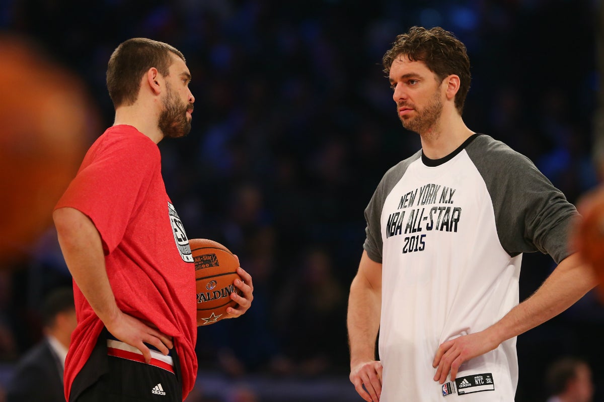 Los hermanos Gasol se quedan sin All Star 2016 Los hermanos Gasol se quedan sin All Star 2016