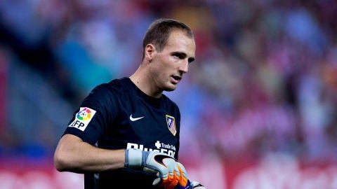 Jan Oblak, durante un partido