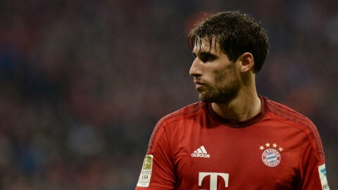 Javi Mart&iacute;nez, con el Bayern