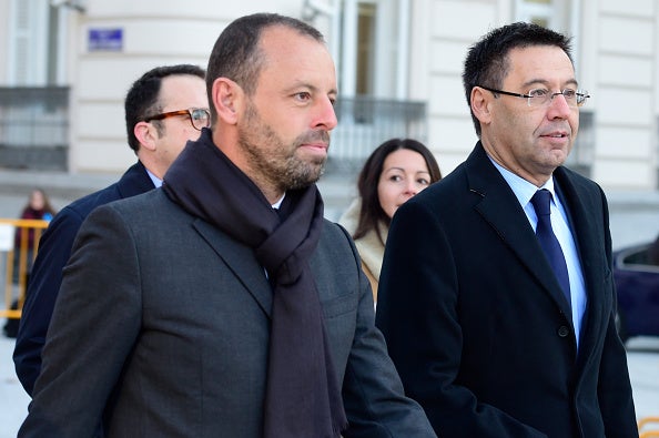 Bartomeu celebra la puesta en libertad de Sandro Rosell: "Acaba una situación injusta" Bartomeu celebra la puesta en libertad de Sandro Rosell: "Acaba una situación injusta"