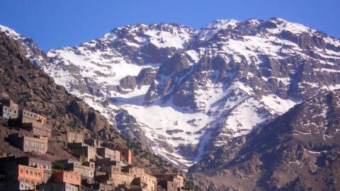 La cordillera africana, Gran Atlas en Marruecos