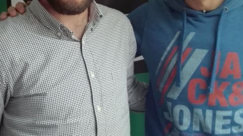 Juanfran y Oscar Quesada