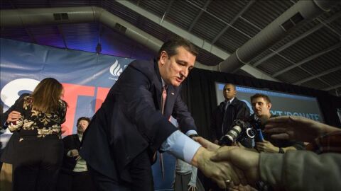 El aspirante republicano, Ted Cruz.