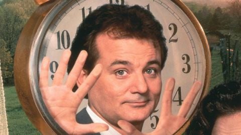 Pel&iacute;cula atrapado en el tiempo donde se vive el d&iacute;a de la marmota