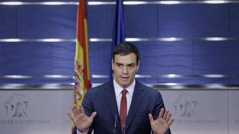 El secretario general del PSOE, Pedro S&aacute;nchez