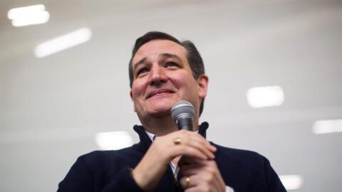 El aspirante republicano, Ted Cruz.