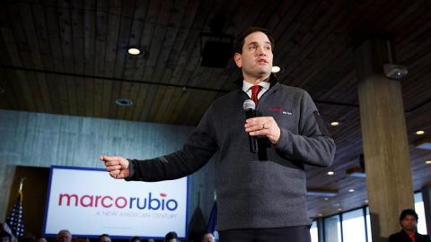 El senador Marco Rubio.