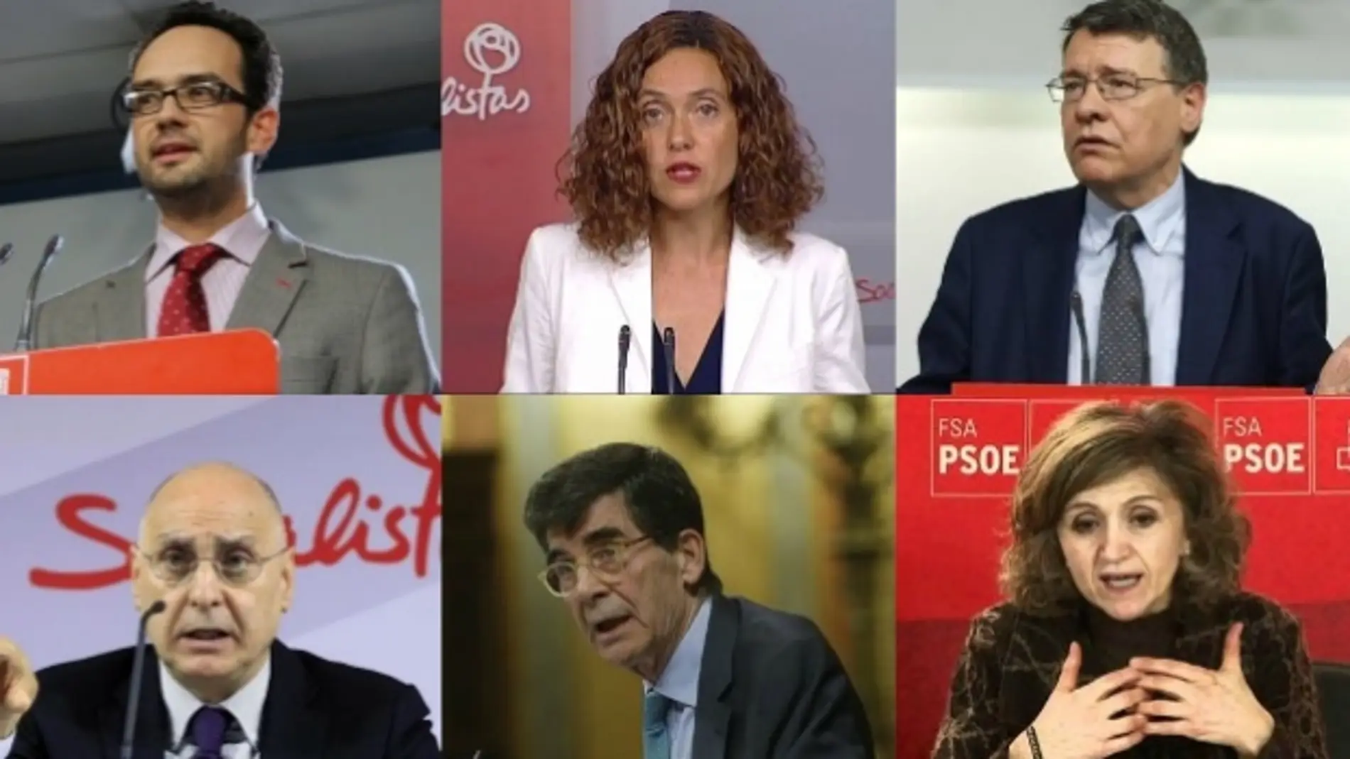 El equipo negociador del PSOE para formar Gobierno