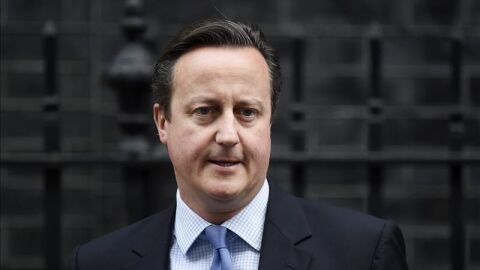 El primer ministro brit&aacute;nico, David Cameron
