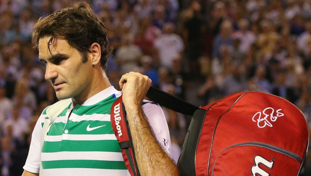 Federer, en el pasado Open de Australia