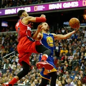 Stephen Curry, en acción ante los Wizards Stephen Curry, en acción ante los Wizards