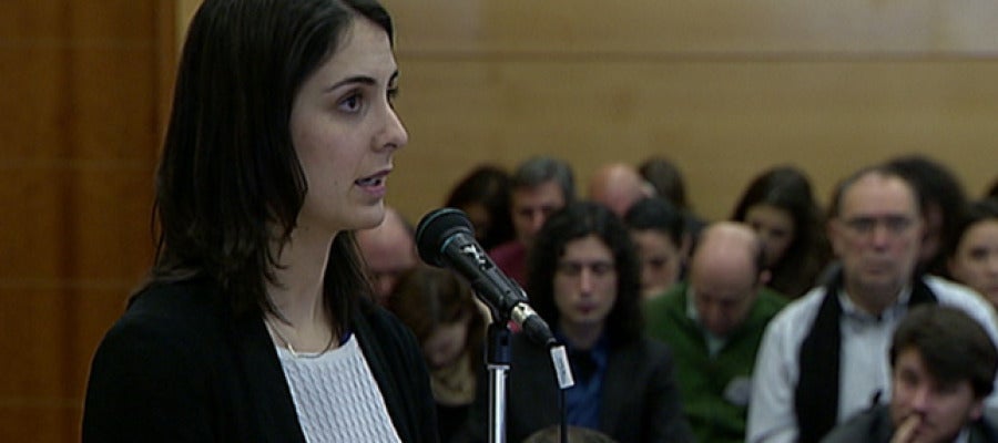 Rita Maestre declarando ante el juez Rita Maestre declarando ante el juez