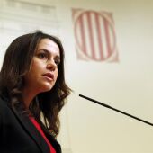 La presidenta y portavoz de Ciudadanos en el Parlamento de Cataluña, Inés Arrimadas
