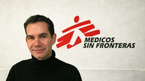 Pablo Marco, miembro de MSF