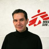 Pablo Marco, miembro de MSF