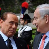Netanyahu y Berlusconi, en una imagen de archivo.