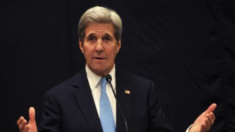 El secretario de Estado de EEUU, John Kerry