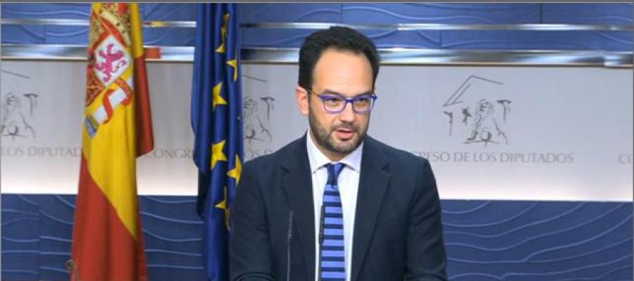 El portavoz del PSOE, Antonio Hernando El portavoz del PSOE, Antonio Hernando