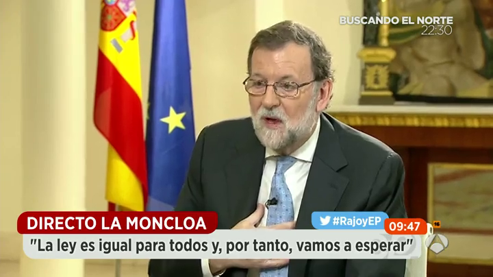 El gazapo de Mariano Rajoy en Espejo Público El gazapo de Mariano Rajoy en Espejo Público