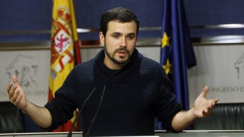 El l&iacute;der de Izquierda Unida, Alberto Garz&oacute;n
