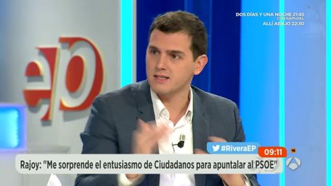 Frame 708.509098 de: Albert Rivera: "Rajoy le dijo 'no' al Rey y ahora le dice 'no' a un pacto constitucionalista"